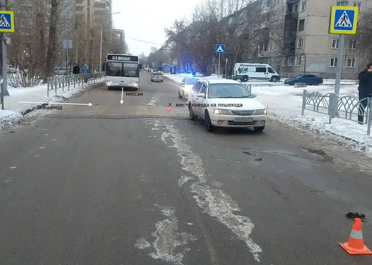 В Красноярске на улице Львовской сбили 8-летнего мальчика