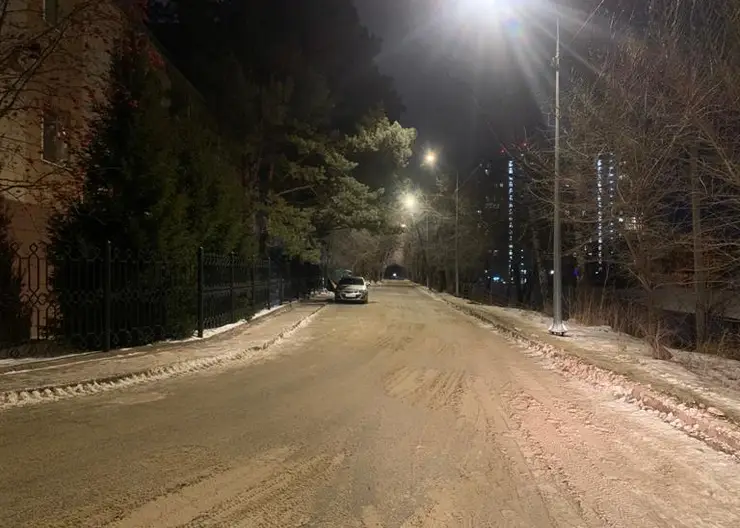 В Красноярске на 12 улицах появилось современное освещение