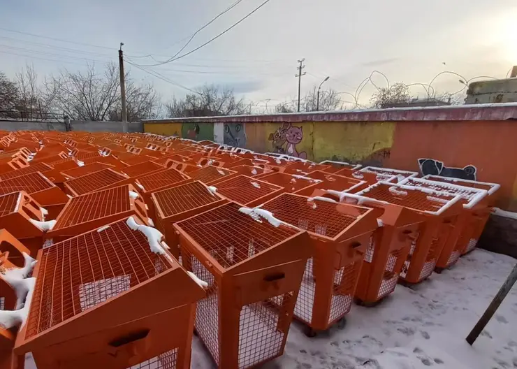 В районы Красноярского края поступят более 1000 контейнеров для раздельного сбора мусора