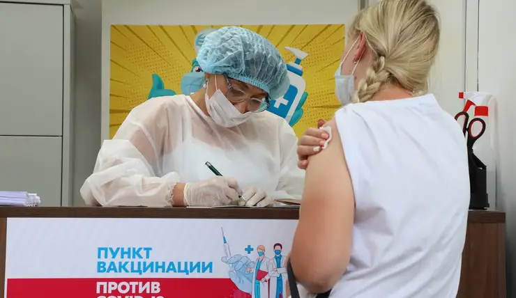 В трех пунктах вакцинации и вакциномобиле в Красноярске можно привиться от гриппа