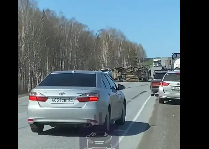 На трассе Красноярск – Канск произошла авария с пострадавшим