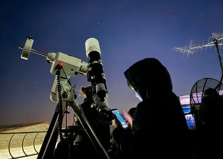 Красноярцев приглашают в обсерваторию Университета Решетнёва понаблюдать за Сатурном и Юпитером
