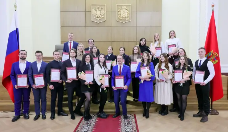 45 талантливых студентов Красноярского края удостоены именных стипендий