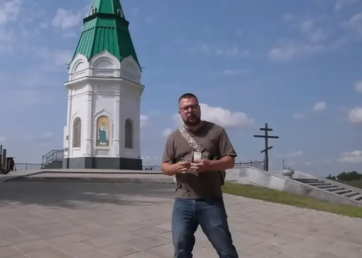 Блогер из Америки снял видео о своем путешествии в Красноярске