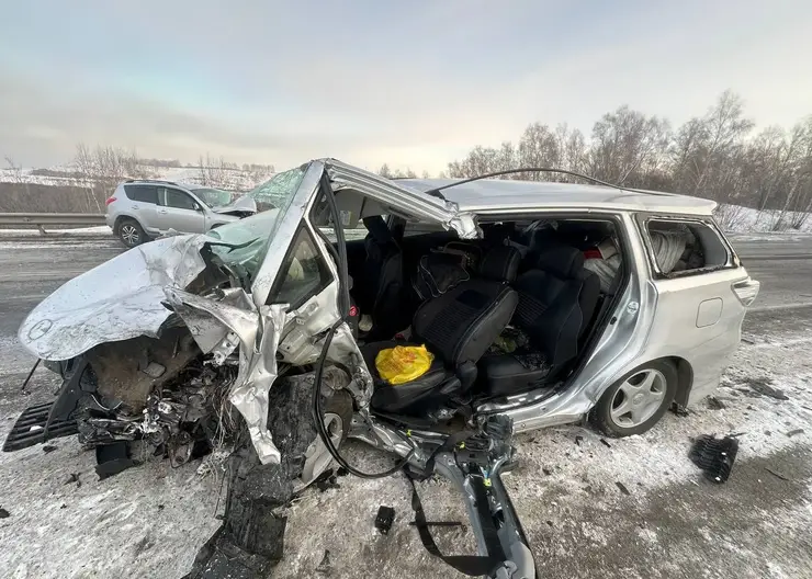 В Красноярском крае ещё одна авария на трассе унесла жизнь 57-летнего мужчины