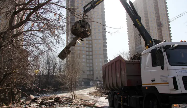 В 2022 году в Советском районе Красноярска вывезли более 1300 КамАЗов мусора