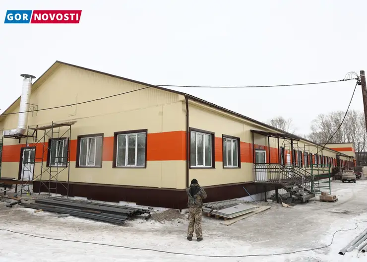В Красноярске новое здание школы № 50 на улице Глинки готово на 95 %