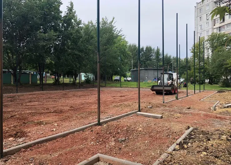 В Красноярске в 2022 году обустроят 7 спортивных площадок во дворах