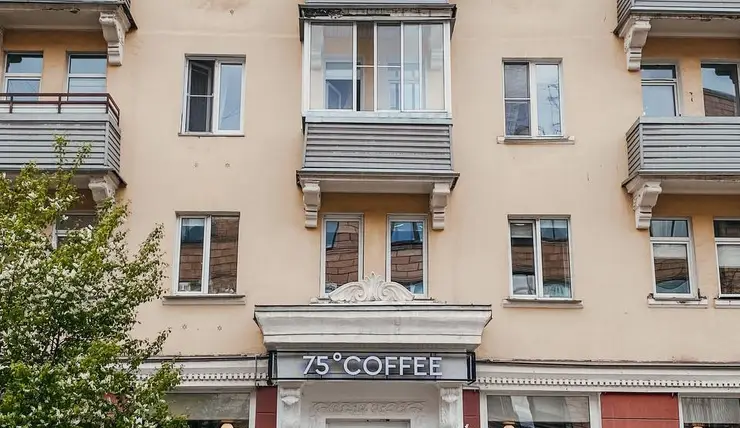 В центре Красноярска открылась кофейня 75°Coffee