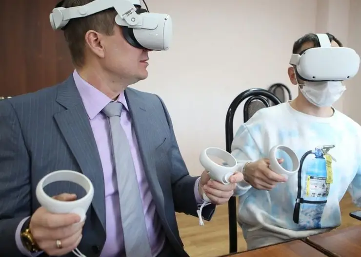 Мэр Красноярска пережил необычный опыт виртуальной реальности