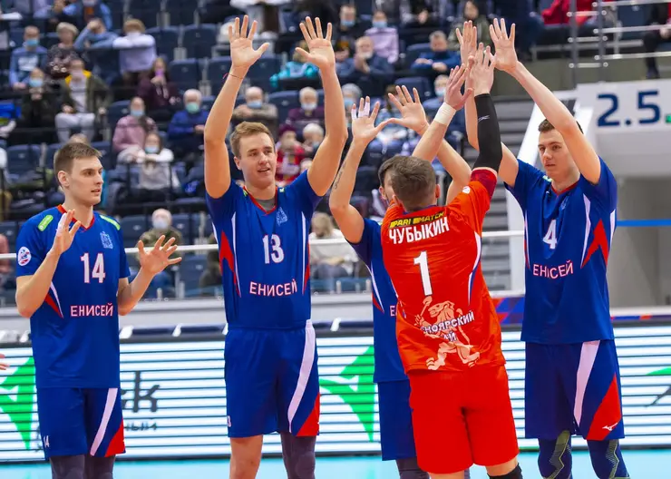 Красноярские волейболисты уступили «Зениту» в первом домашнем матче