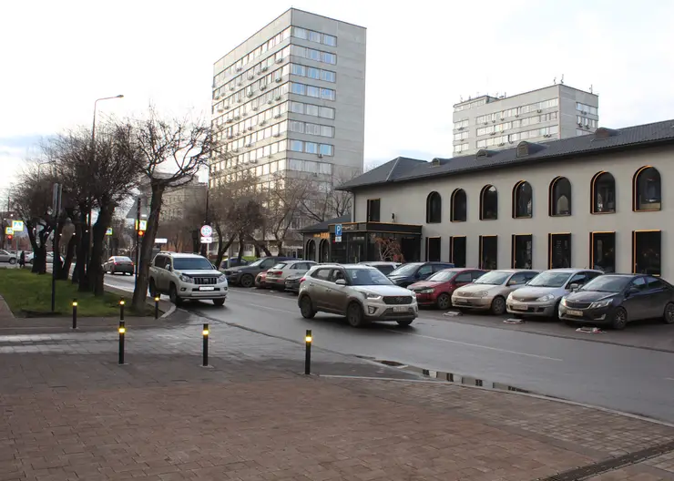 В Красноярске улицу Красной Армии начали принимать после ремонта