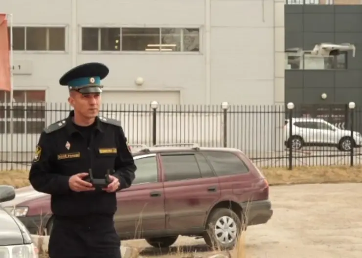 У судебных приставов Красноярска появился квадрокоптер
