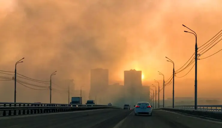 В декабре 2020 года самый грязный воздух был в Октябрьском районе
