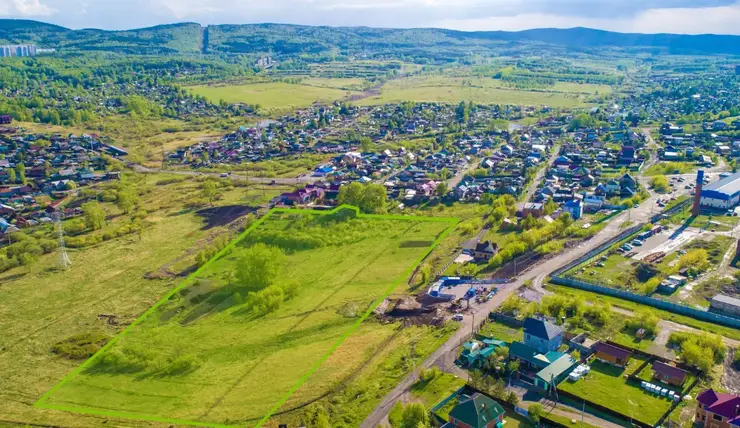 В Красноярске планируют продать земельный участок в 3,5 гектара