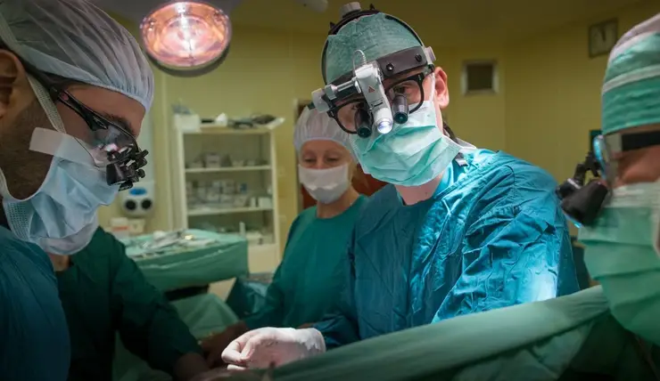 Хирурги кардиоцентра в Красноярске имплантировали первый российский многобраншевый стент-графт