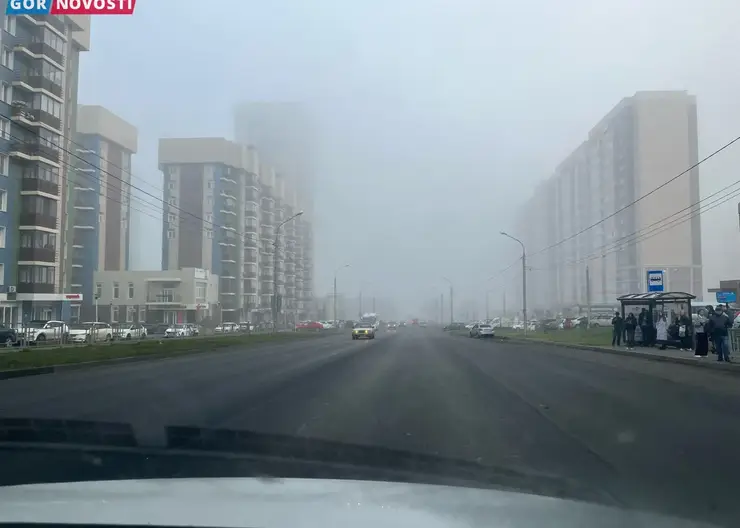 Красноярских водителей предупреждают о возможных трудностях на трассах из-за тумана