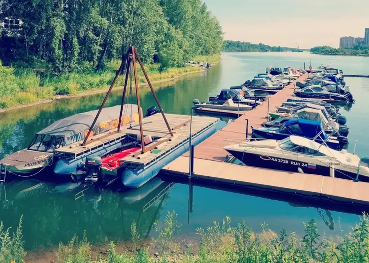 Летом в Красноярске откроются 7 прокатов лодок и катамаранов