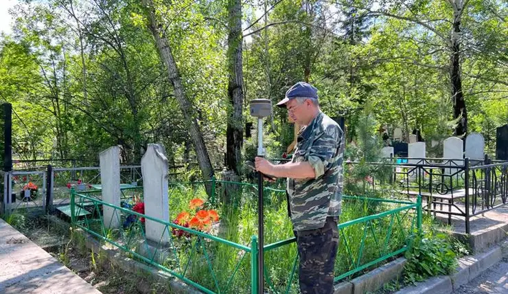 В Красноярске закончен первый этап инвентаризации кладбища «Бадалыкское»