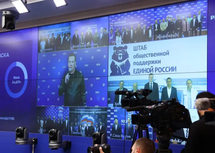 Дмитрий Медведев поздравил Михаила Котюкова и его команду с проведением выборов