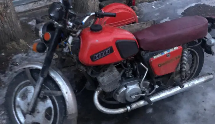 В Рыбинском районе подростку выписали штраф за самодельный мотоцикл