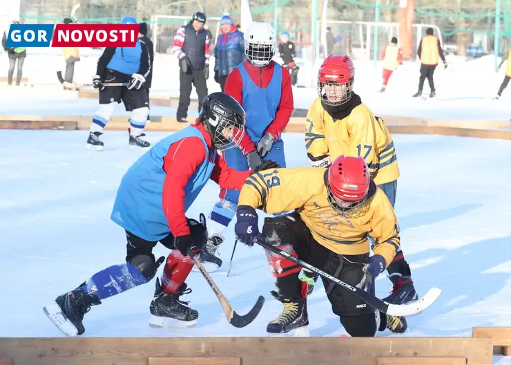 В Красноярске прошел День любителей хоккея