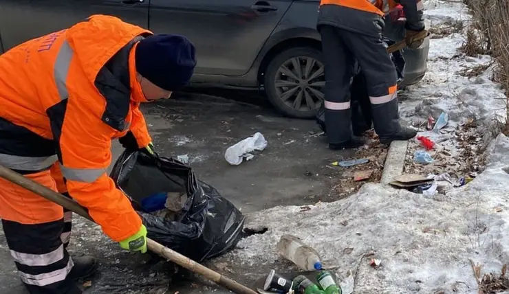 Глава Красноярска рассказал о коммунальных «подснежниках» на улицах города