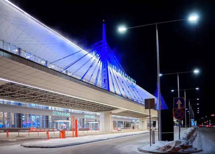 В январе аэропорт Красноярска перевез 205 333 пассажира