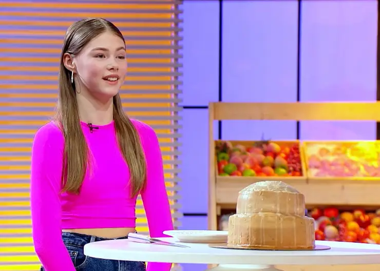 13-летняя Милана Бутузова из Красноярска стала участницей шоу «Кондитер. Дети»