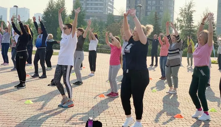 В Советском районе Красноярска летом будут проходить зарядки под открытым небом