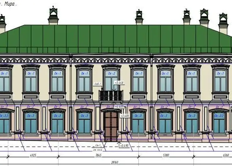 Доходный дом Гадалова в центре Красноярска станет частью исторического квартала