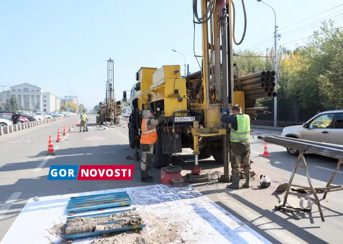 В центре Красноярска частично перекроют пять улиц ради строительства метро