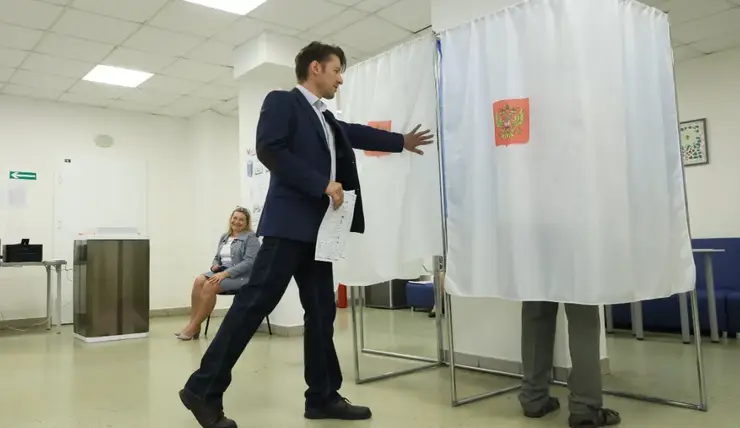 В Красноярском крае явка на выборах превысила 20 %