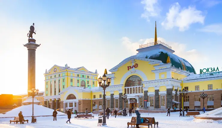 На трех вокзалах Красноярска до 20 января будут проходить концерты