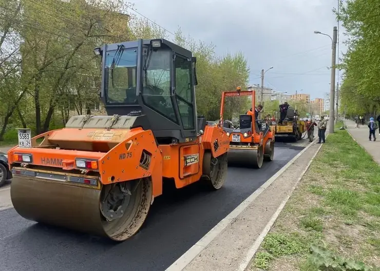 В Красноярске в 2024 году отремонтируют 64 дороги