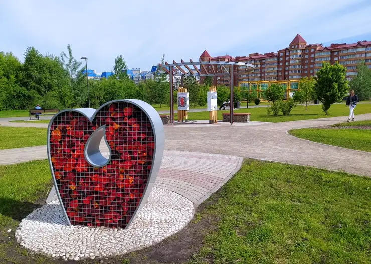 В парке 400-летия Красноярска появилась Аллея доноров