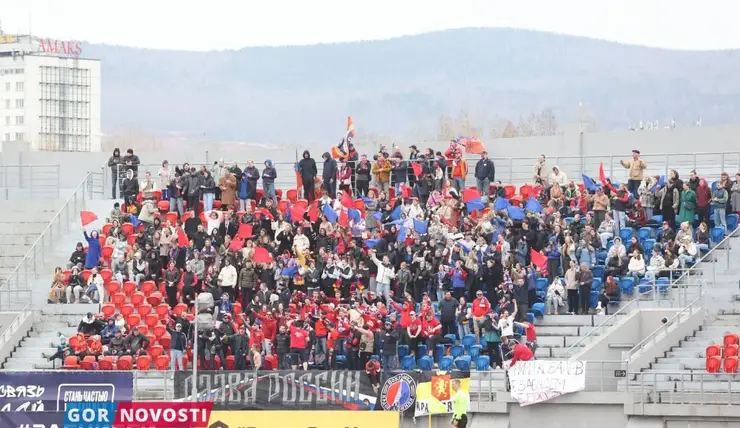 Футбольный «Енисей» обыграл «Кубань» в Красноярске