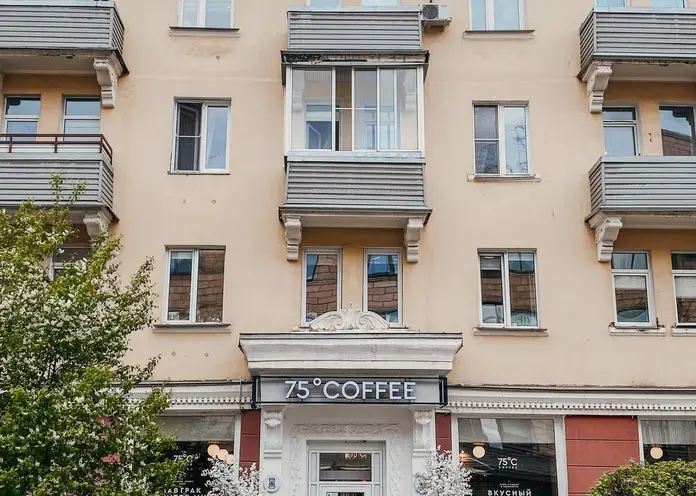 В центре Красноярска открылась кофейня 75°Coffee