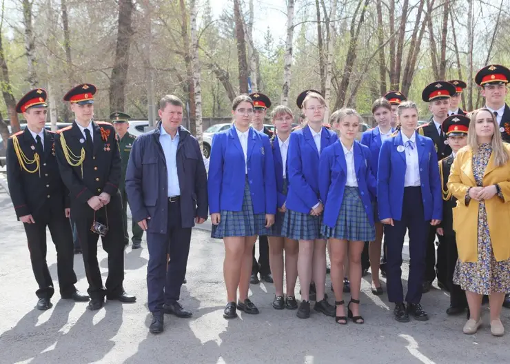 Курсанты Красноярского кадетского корпуса изучили историю бывшего военного городка