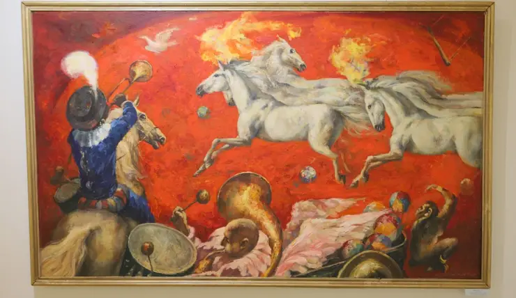 В музее имени В. И. Сурикова проходит выставка работ художника Александра Волокитина
