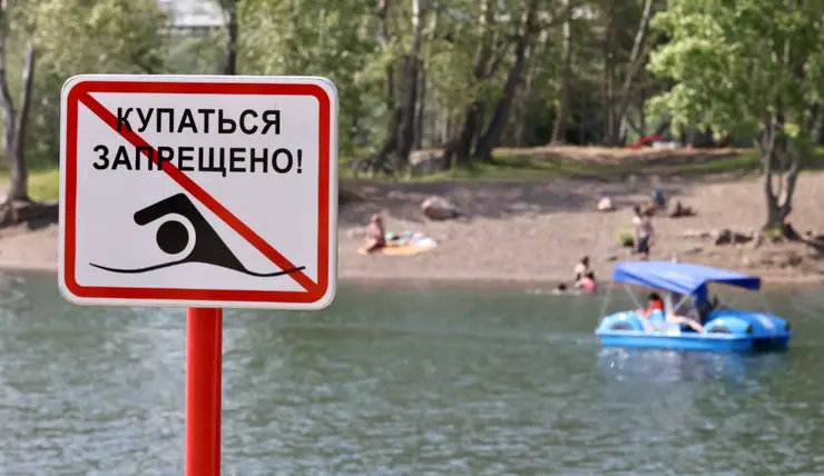 На озере в Емельяновском районе утонул мужчина
