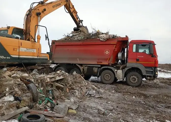 В Центральном районе Красноярска ликвидировали 22 свалки