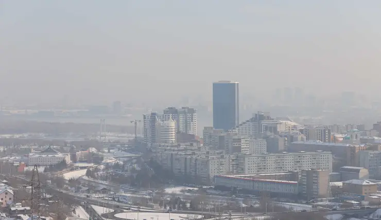 В Красноярске до 4 ноября ввели режим неблагоприятных метеоусловий