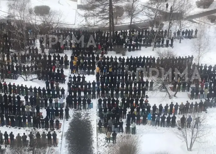 В Красноярске мусульмане празднуют Ураза-байрам