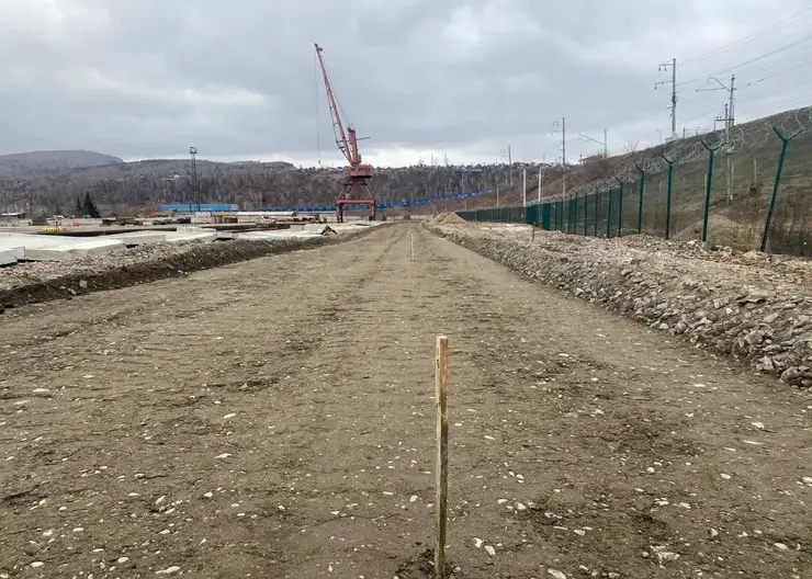 В Красноярске продолжается строительство развязки на Пашенном