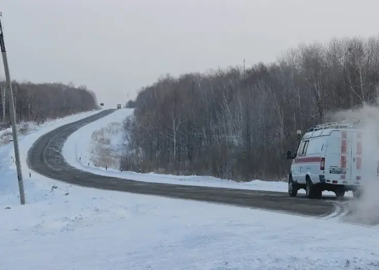 На трассах Красноярского края открыты стационарные пункты обогрева