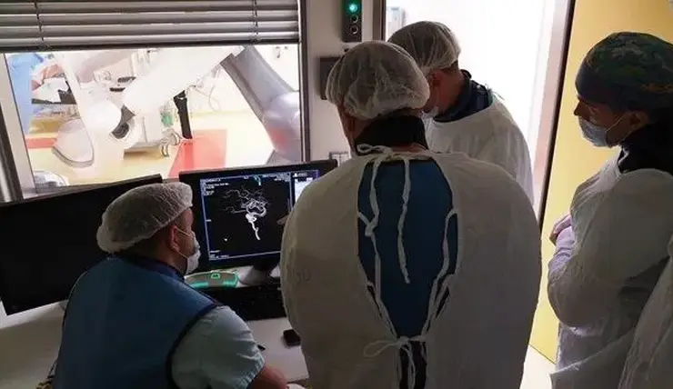 Красноярские врачи представили уникальную технологию лечения сосудов головного мозга