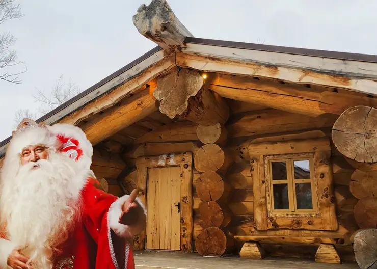 В Красноярске 19 декабря на острове Татышев начнет работать резиденция Деда Мороза