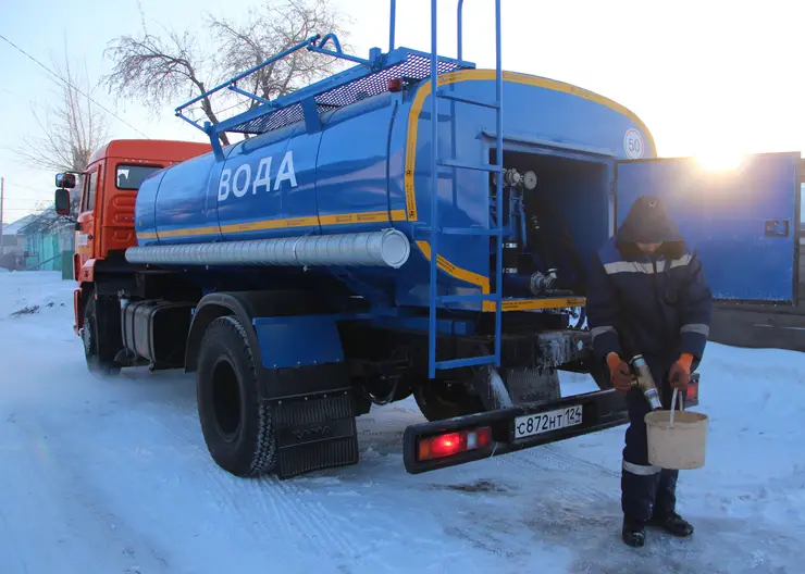 В Красноярске закончили ремонт трубопровода на улице Калинина