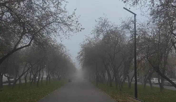 Утром 27 сентября Красноярск погрузился в туман